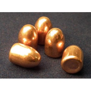 COPPER PLATED BULLETS  CAL. 45/230 451 RN  - NEW SERIES 3